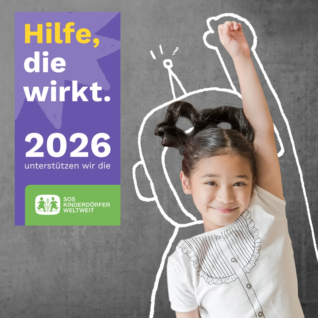 SOS Kinderdörfer Aktionsbild